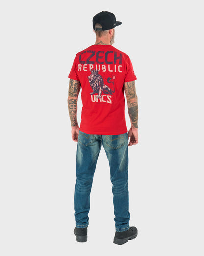 CZECH REPUBLIC Men's T-Shirt RED