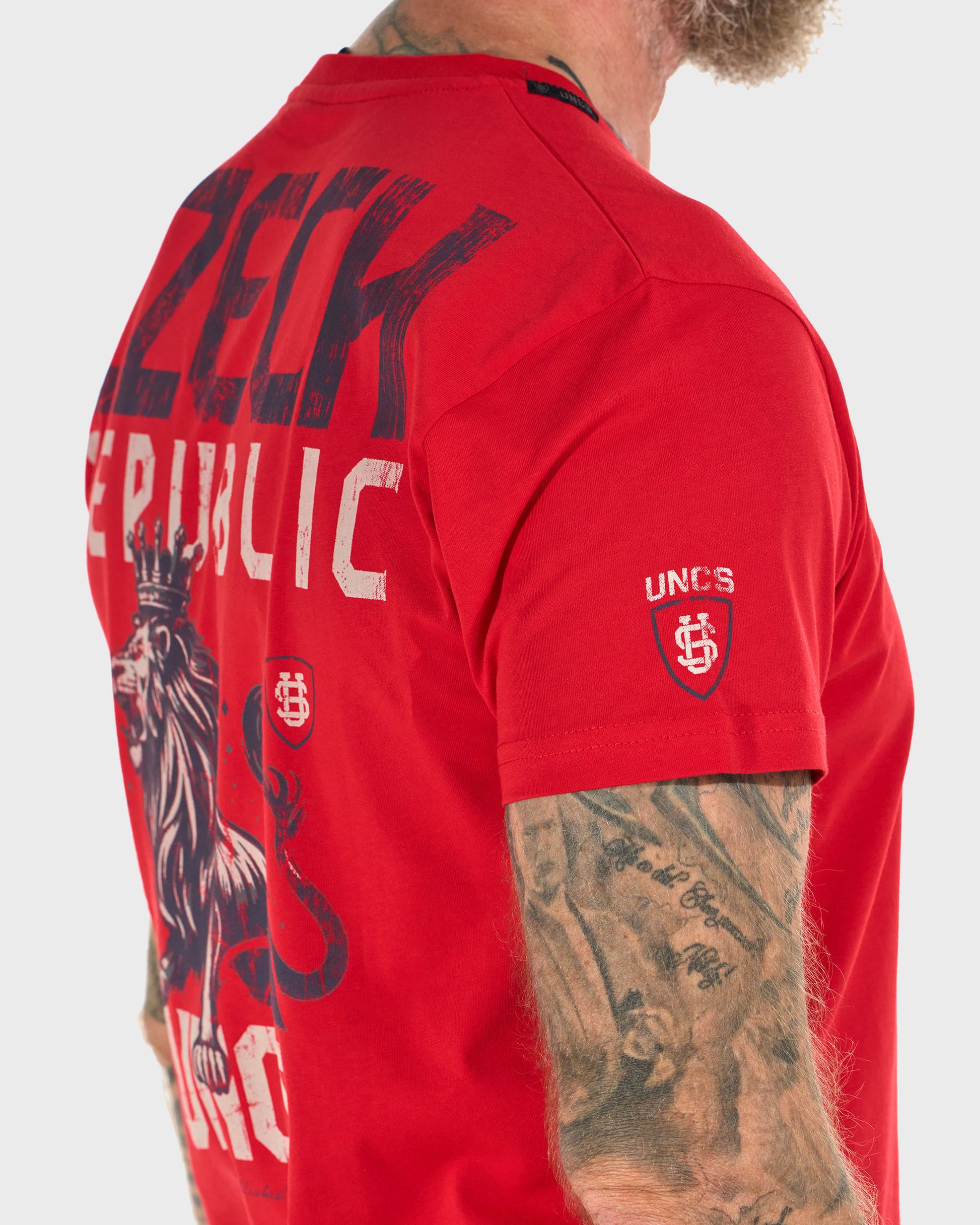 CZECH REPUBLIC Men's T-Shirt RED
