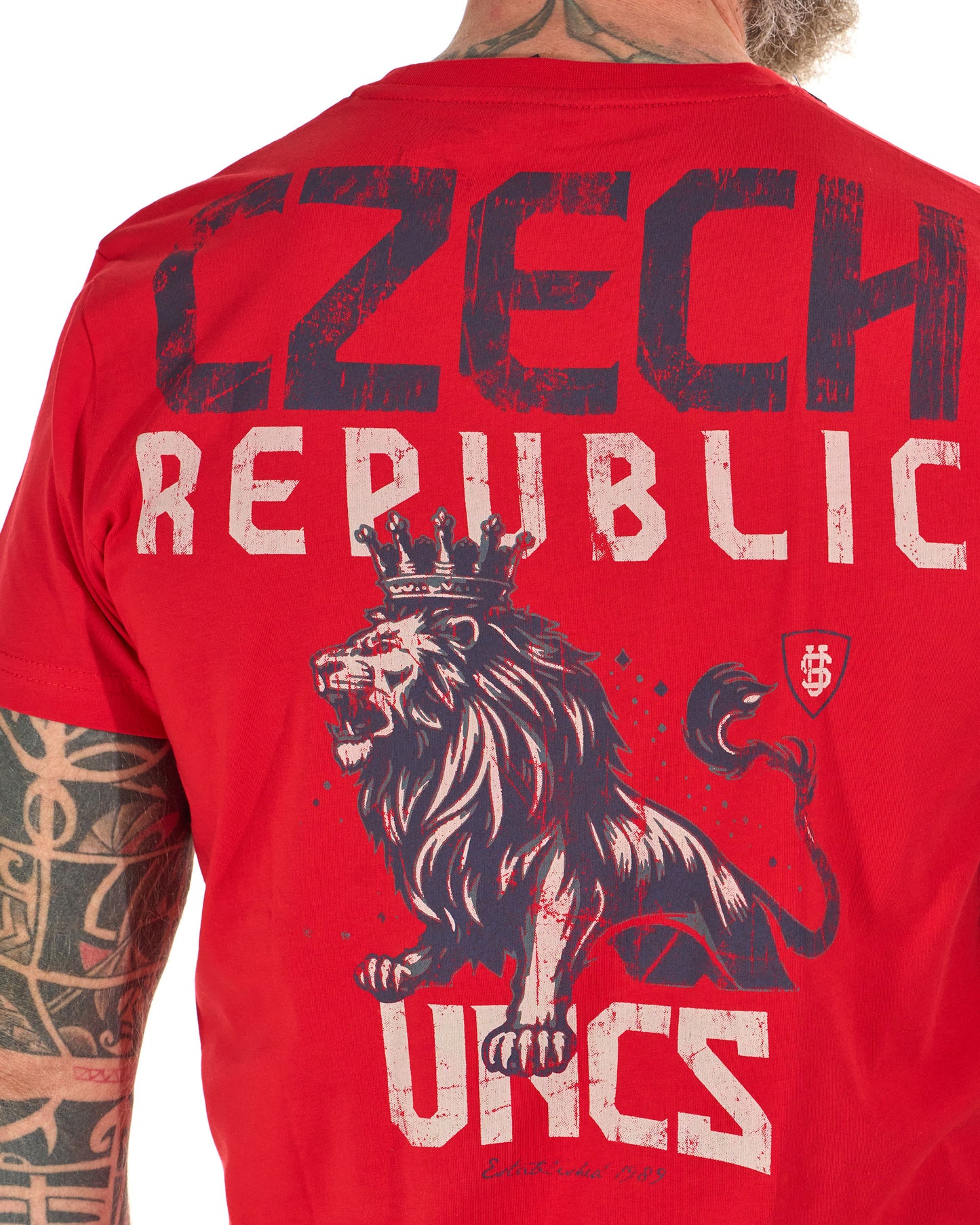 CZECH REPUBLIC Men's T-Shirt RED