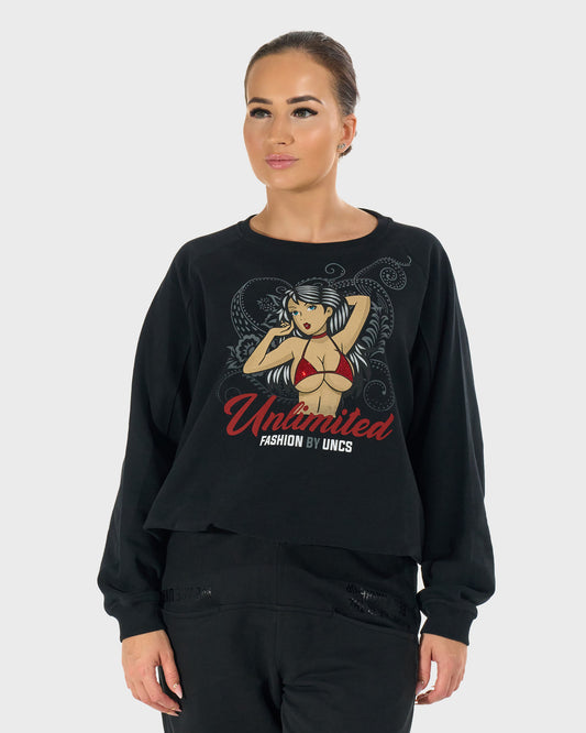 RITA Women's Sweatshirt BLACK