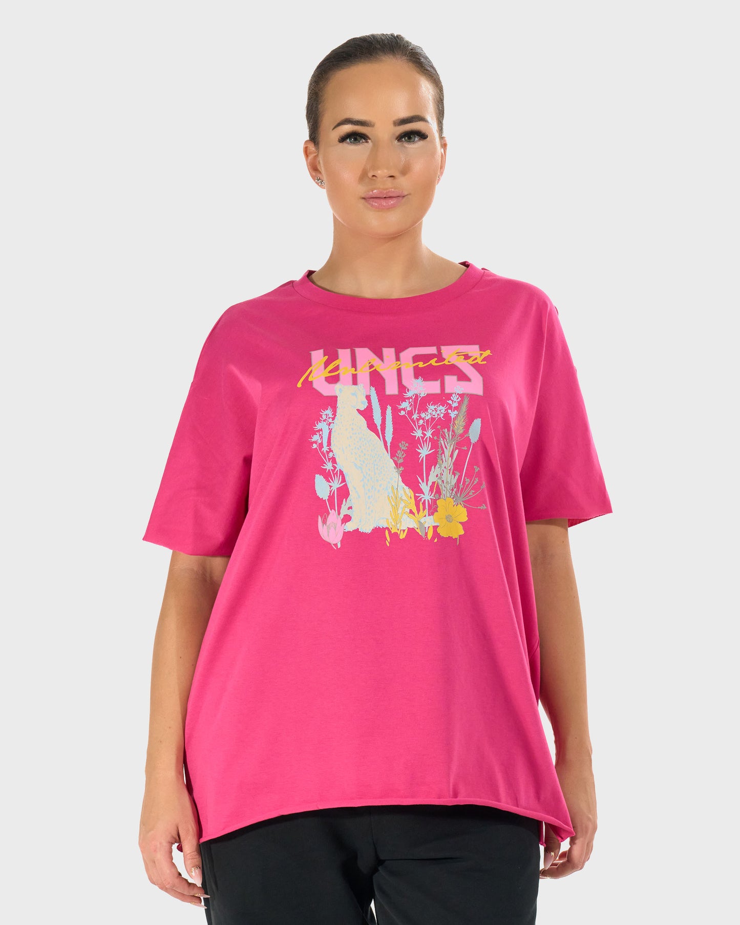LUDIVINA Women's T-Shirt PINK