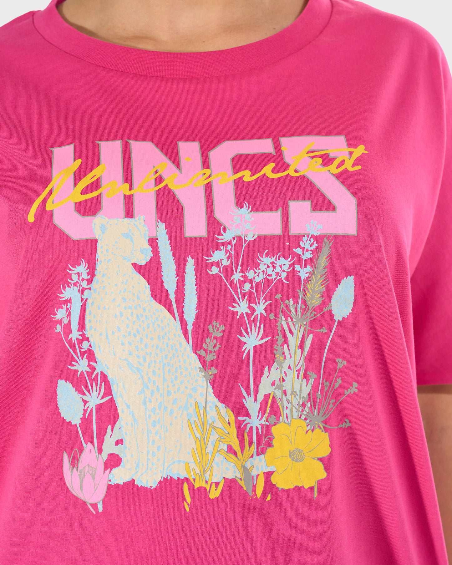 LUDIVINA Women's T-Shirt PINK