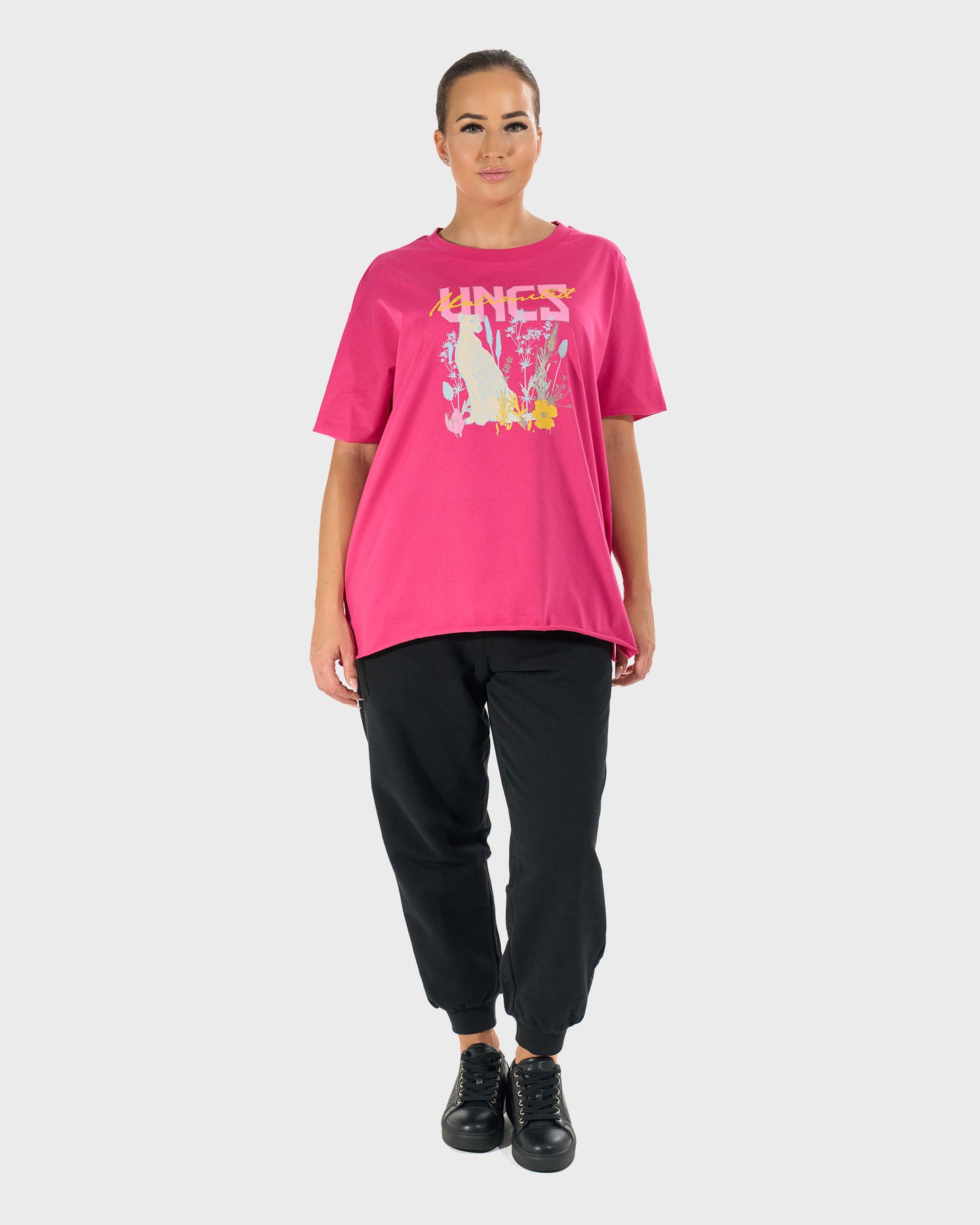 LUDIVINA Women's T-Shirt PINK