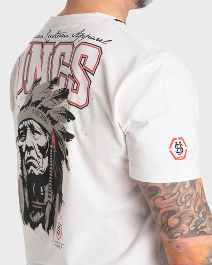 INDIAN Men's T-Shirt WHITE