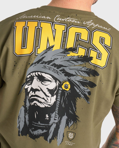 INDIAN Men's T-Shirt KHAKI