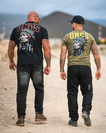 INDIAN Men's T-Shirt KHAKI