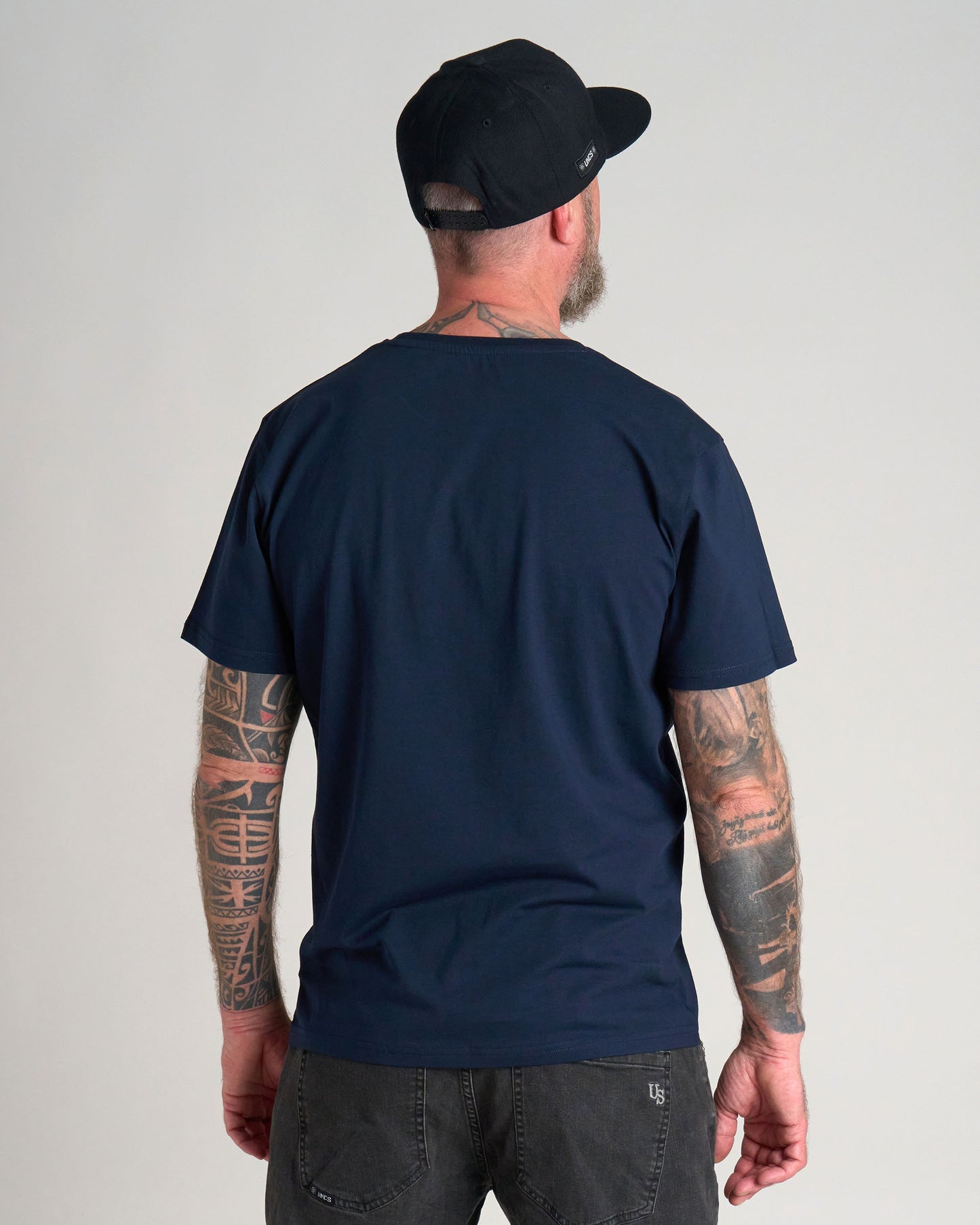 UNCS TEAM Men's T-Shirt BLUE