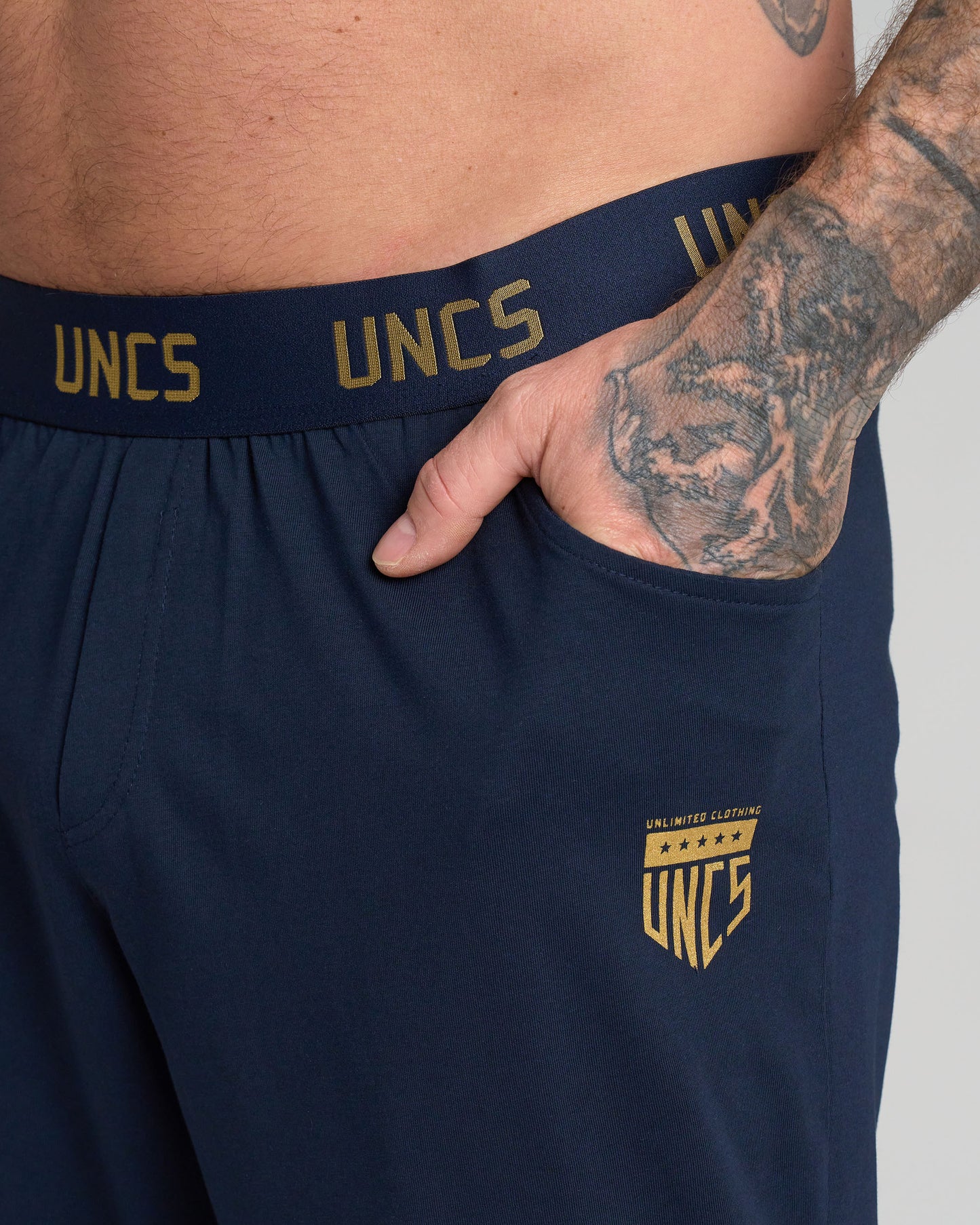 WALT (long) Men's Shorts NAVY