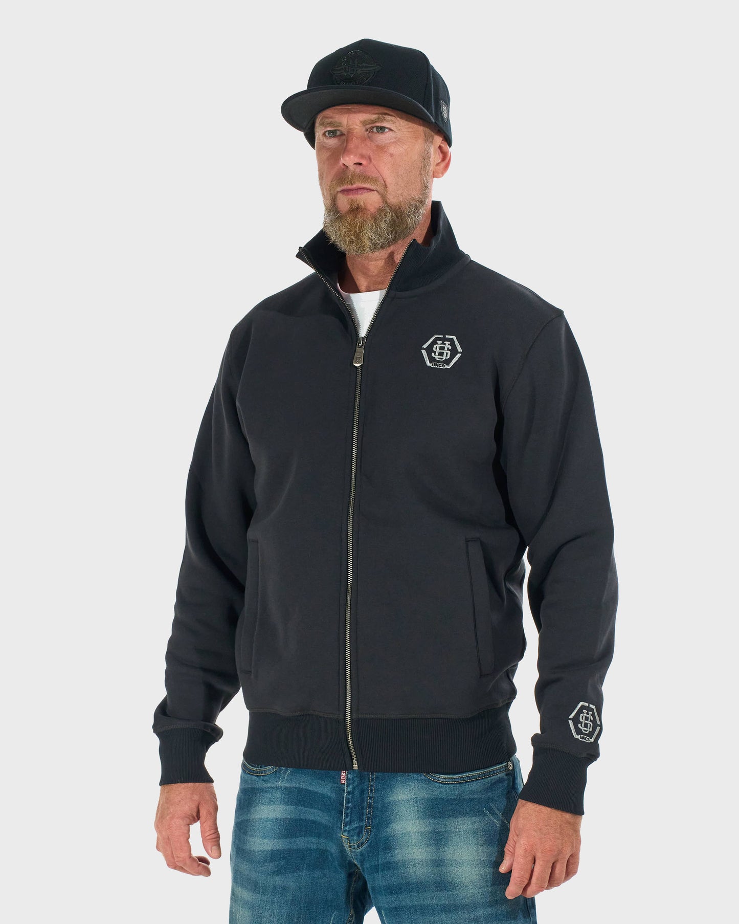 HEXAGON Men's Sweatshirt ANTRACITE