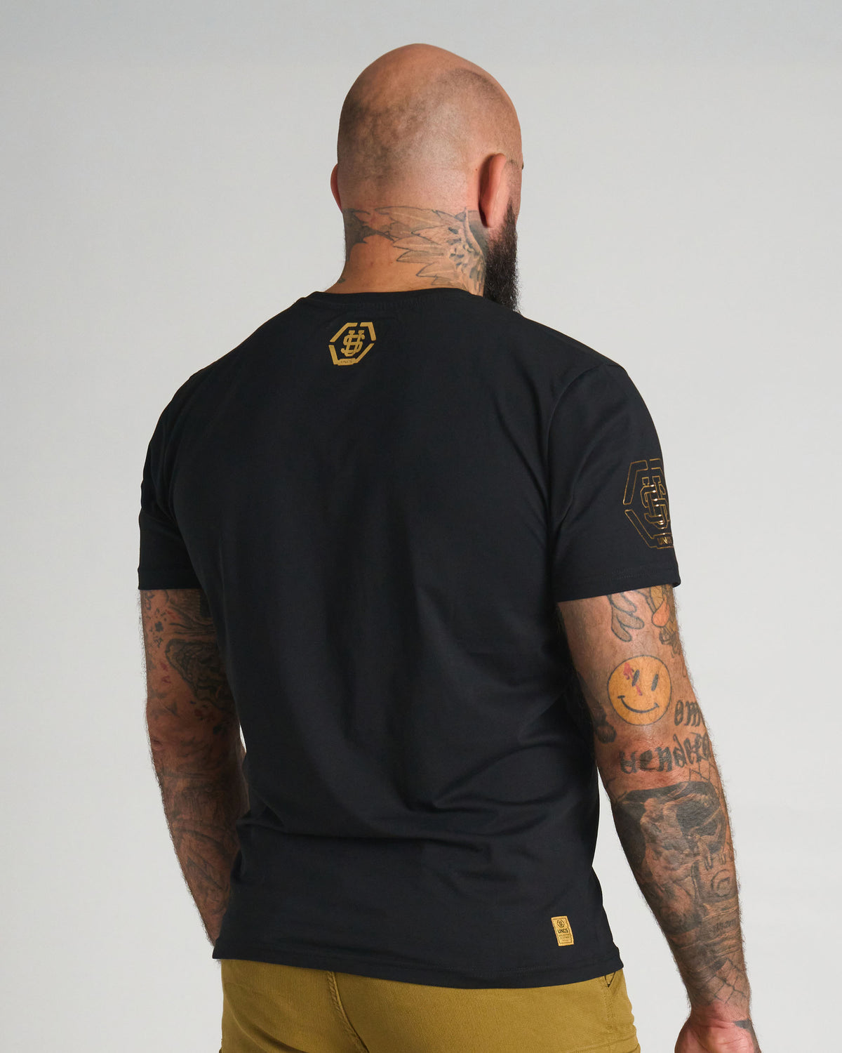 UNLIMITED V Men's T-Shirt BLACK/GOLD