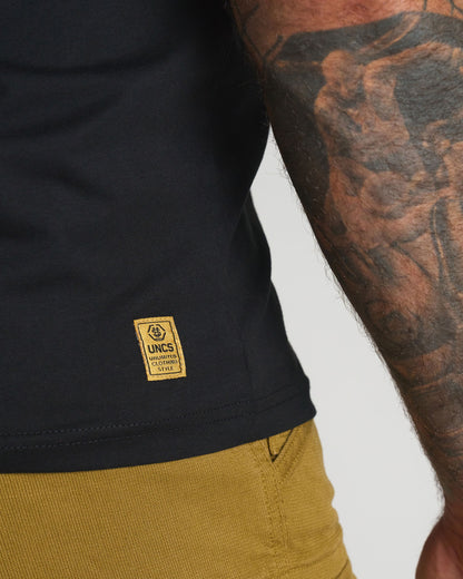 UNLIMITED V Men's T-Shirt BLACK/GOLD