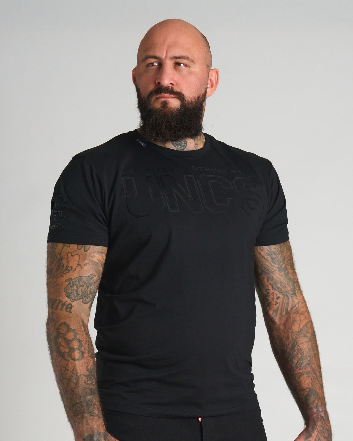 UNLIMITED V Men's T-Shirt BLACK/BLACK
