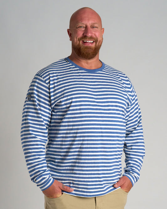 SAILOR LS Men's T-Shirt WHITE