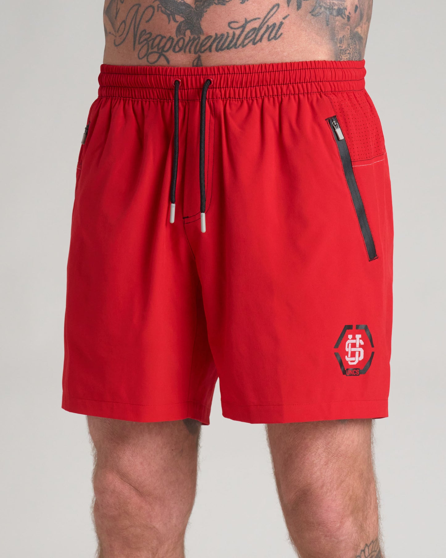 EDGAR II Men's Swimming Shorts RED