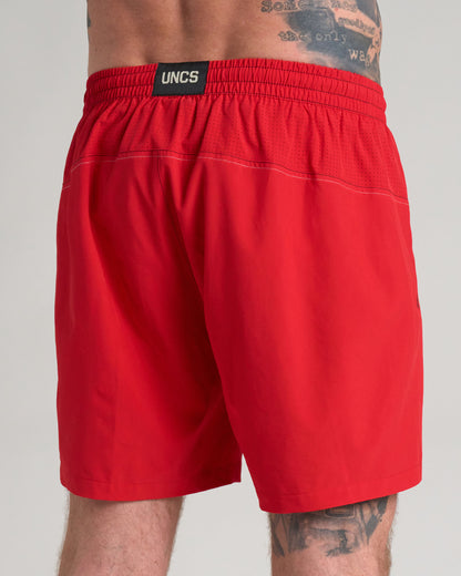 EDGAR II Men's Swimming Shorts RED