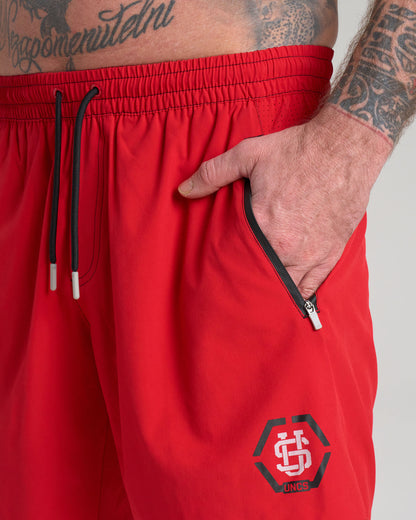 EDGAR II Men's Swimming Shorts RED