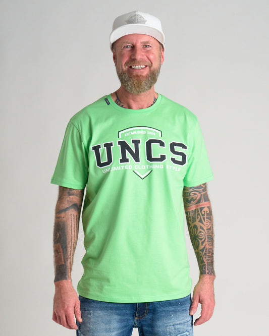 UNCS TEAM II Men's T-Shirt GREEN NEON