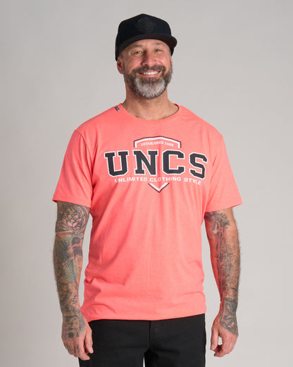 UNCS TEAM II Men's T-Shirt CORAL
