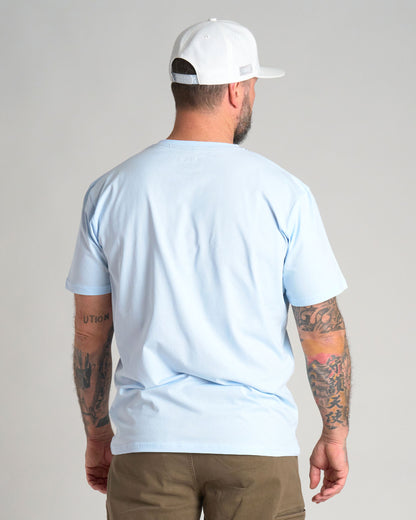 UNCS TEAM II Men's T-Shirt BLUE NEON