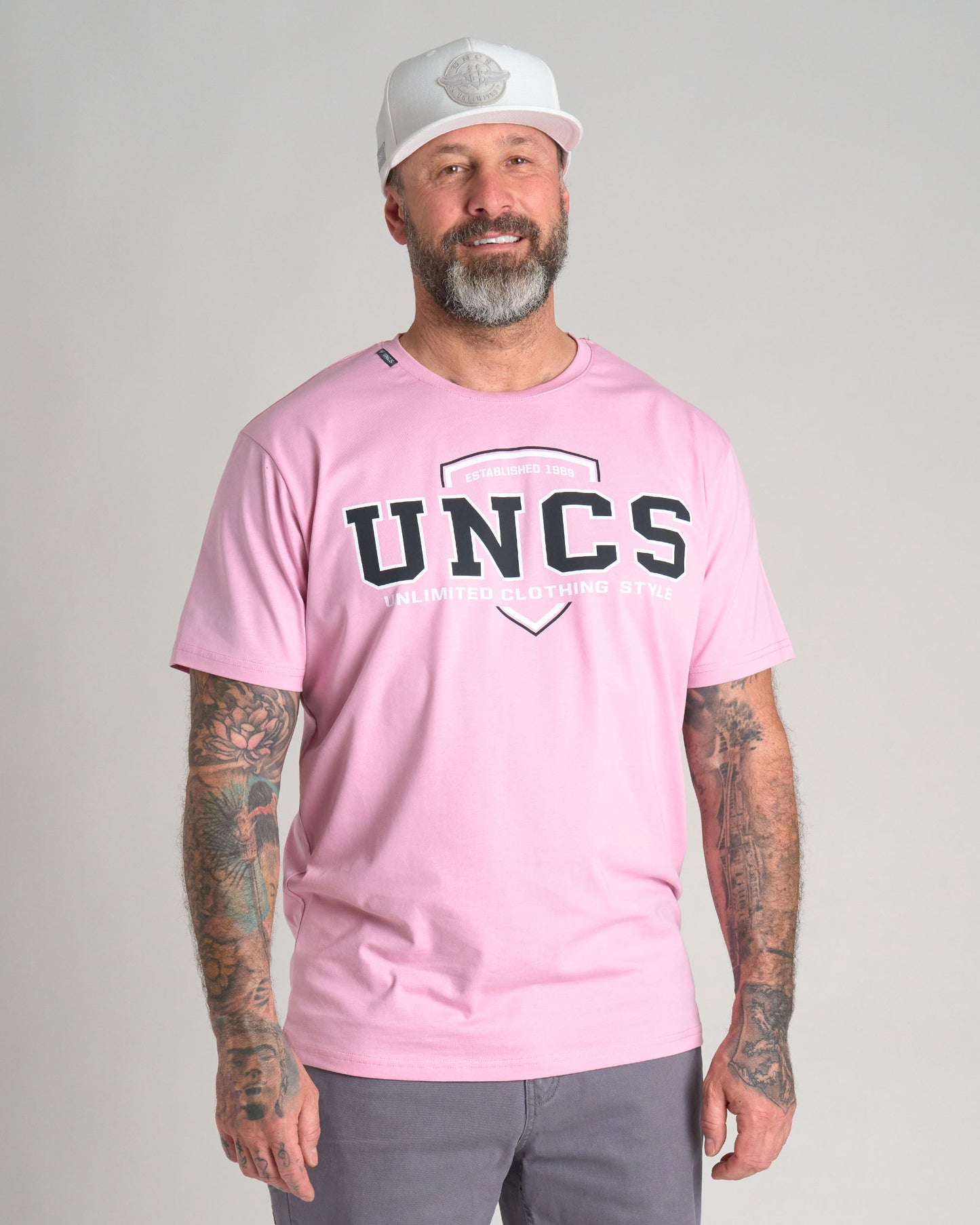 UNCS TEAM II Men's T-Shirt PINK