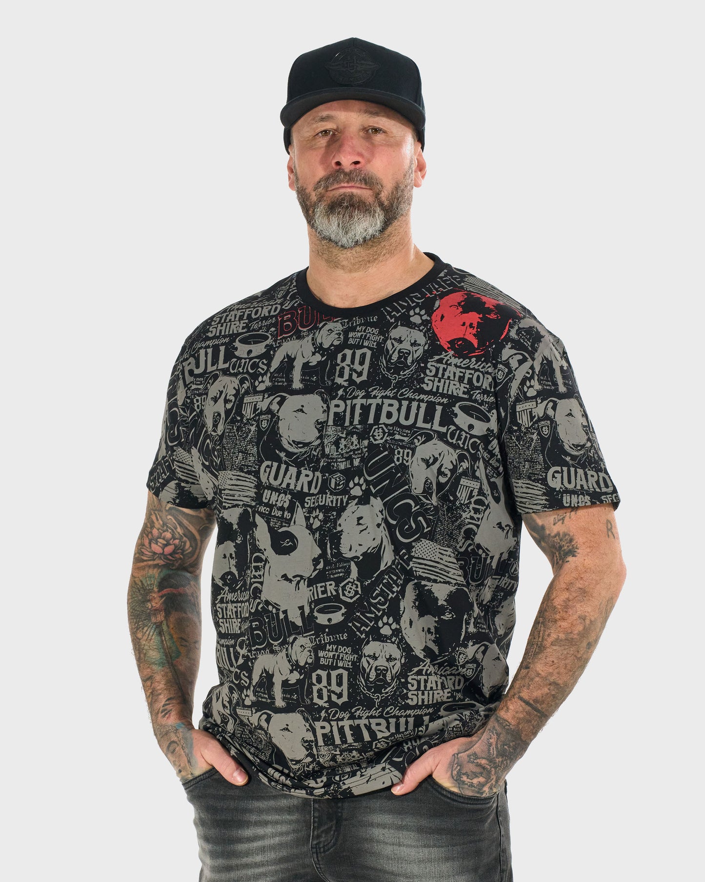 COMICS II Men's T-Shirt BLACK