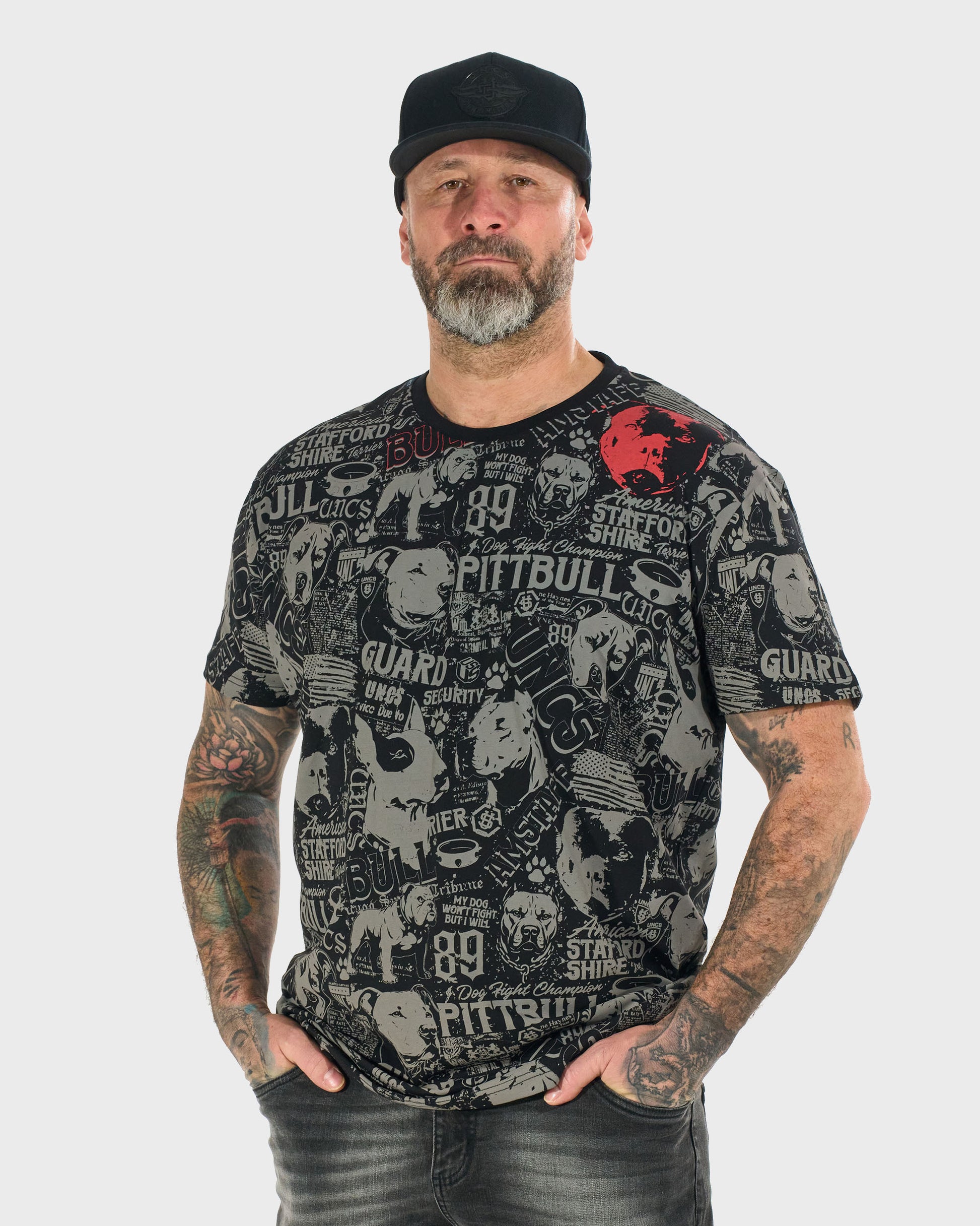 COMICS II Men's T-Shirt BLACK