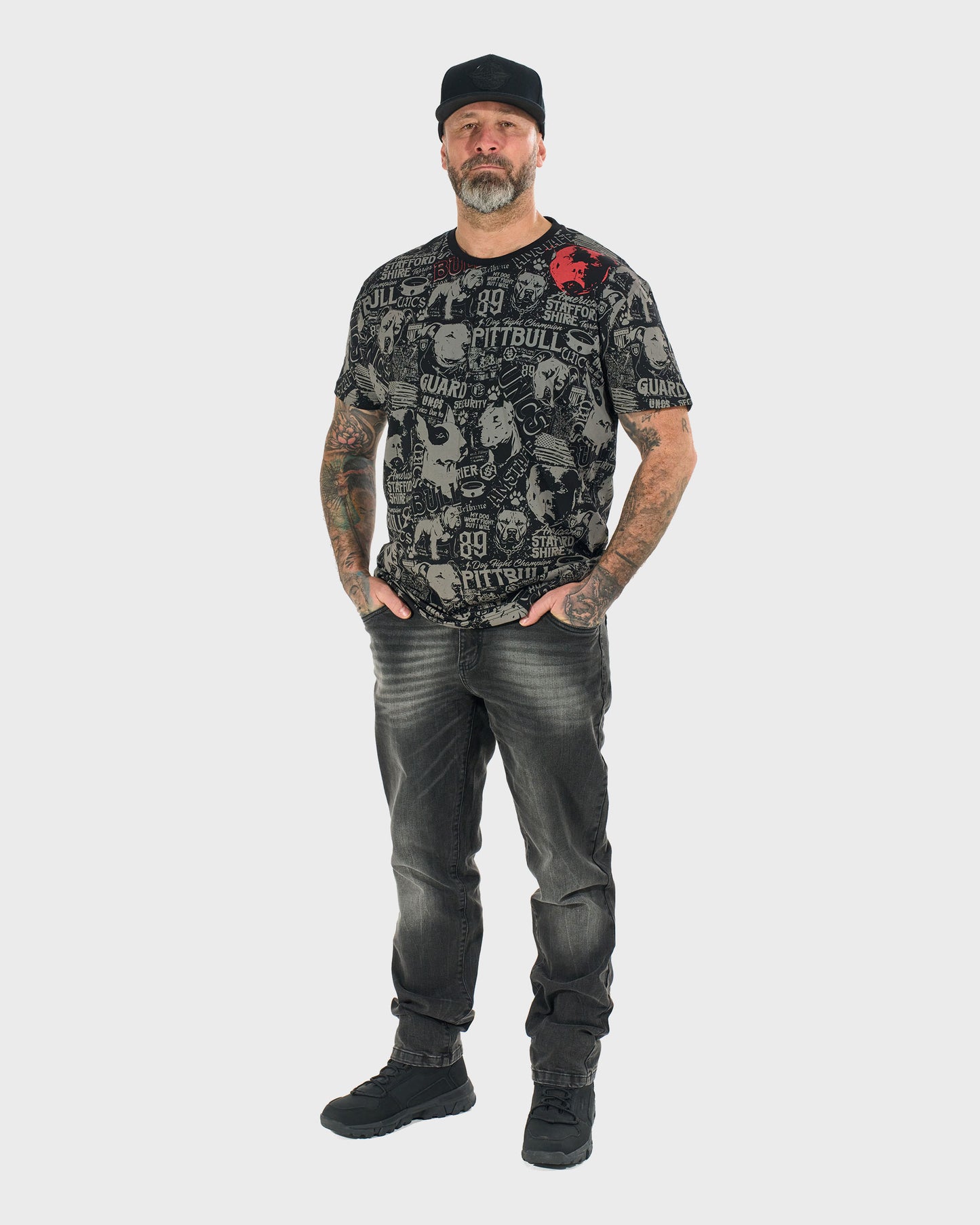 COMICS II Men's T-Shirt BLACK