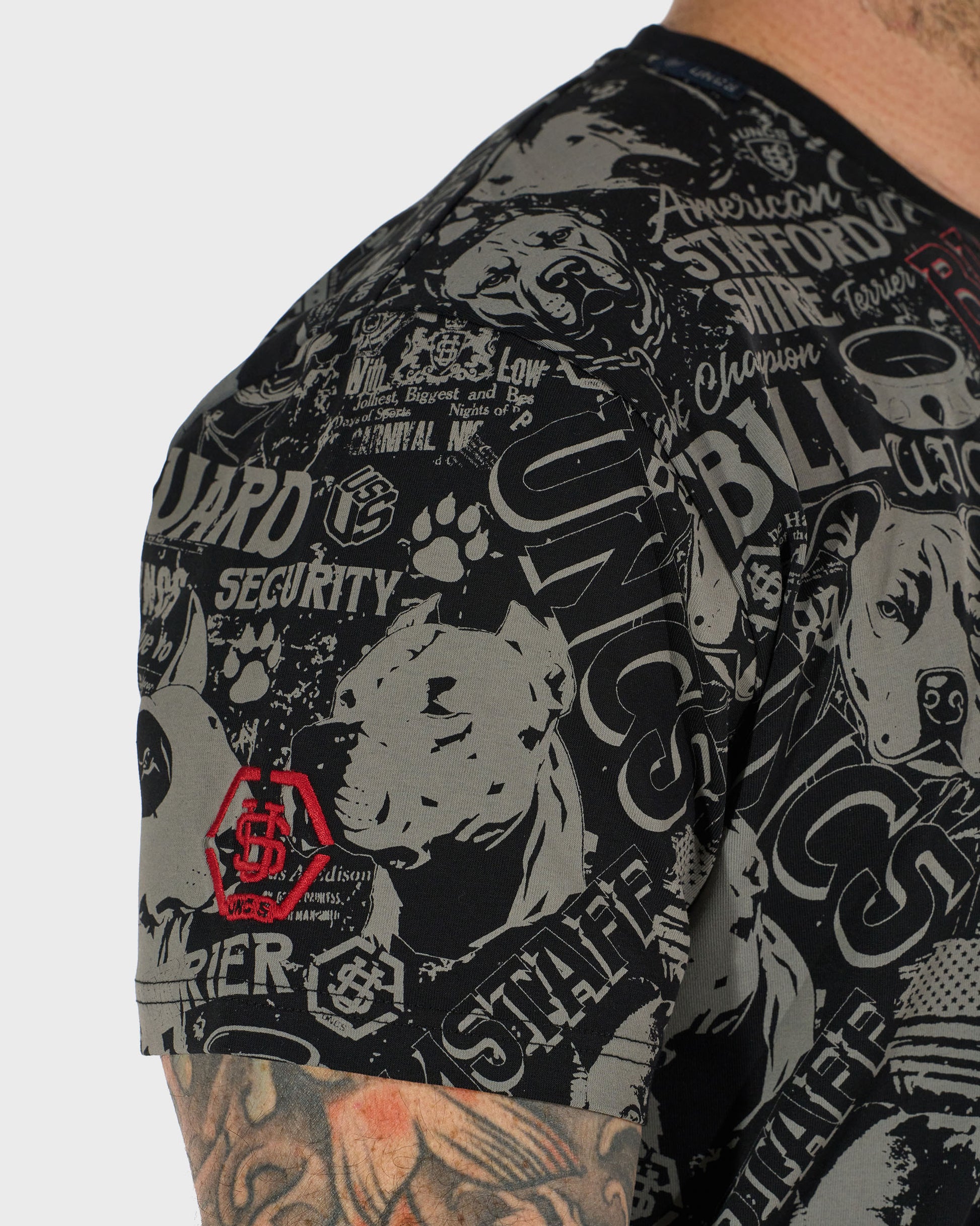 COMICS II Men's T-Shirt BLACK