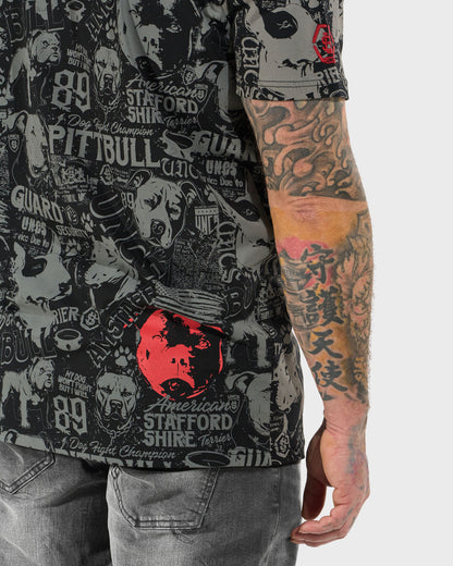 COMICS II Men's T-Shirt BLACK