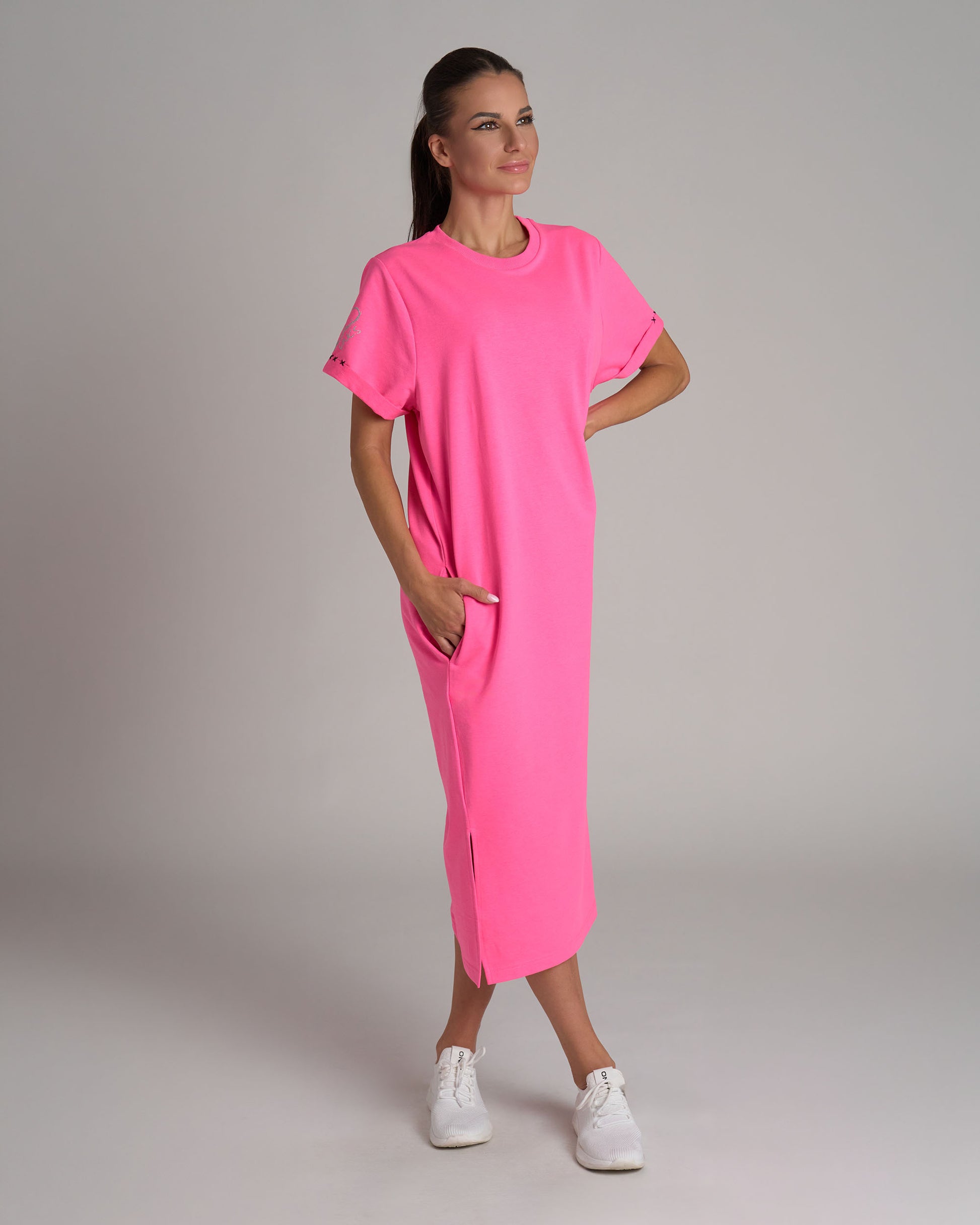 KELI Women's Dress NEON PINK