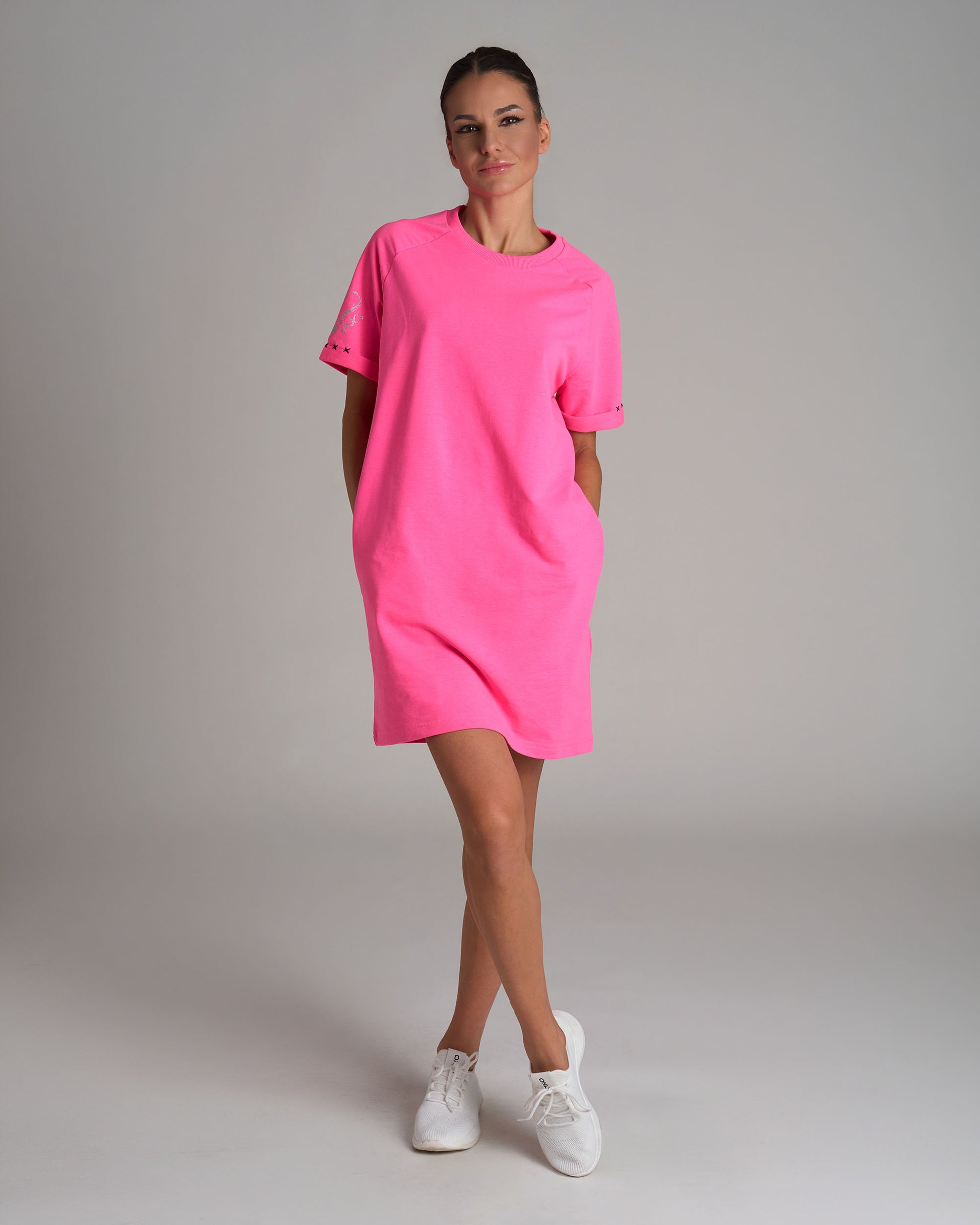 KELI Women's Dress NEON PINK