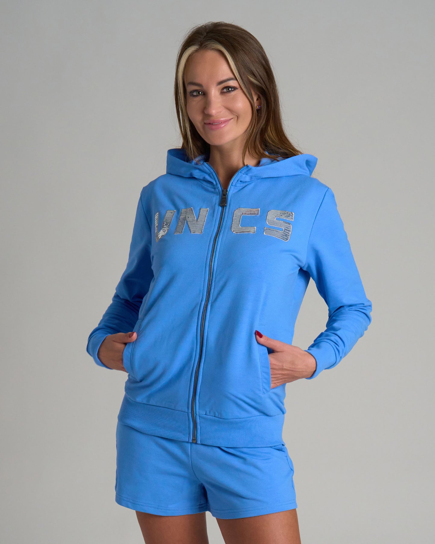 JOSE Women's Sweatshirt LIGHT BLUE