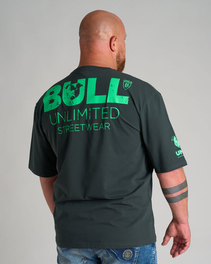 BULL III Men's T-Shirt KHAKI/GREEN