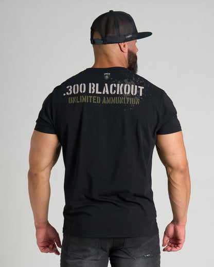 GUNS Men's T-Shirt BLACK