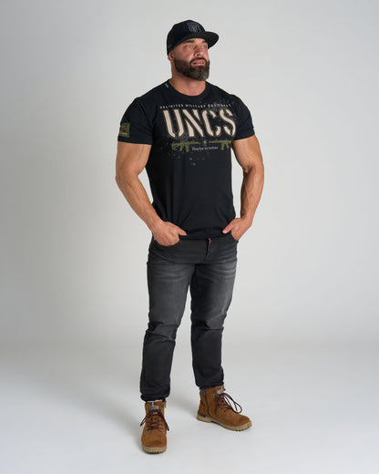 GUNS Men's T-Shirt BLACK