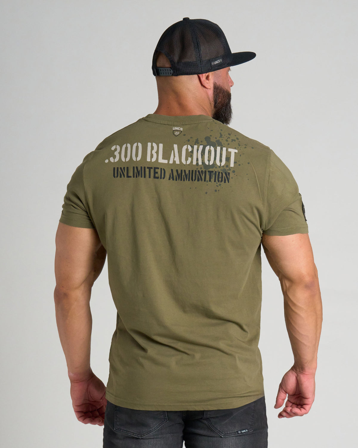 GUNS Men's T-Shirt KHAKI