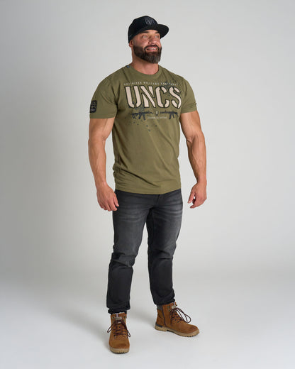 GUNS Men's T-Shirt KHAKI