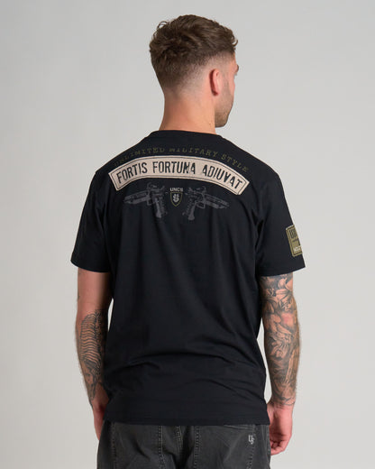 GUNS II Men's T-Shirt BLACK