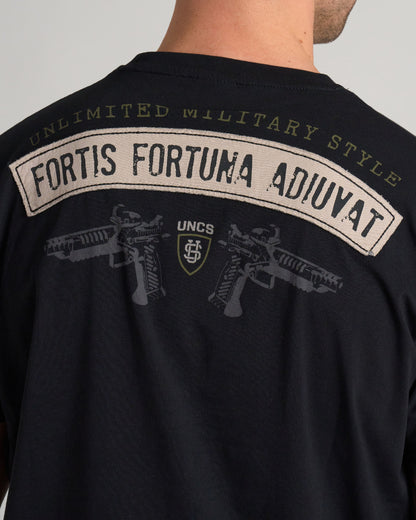 GUNS II Men's T-Shirt BLACK