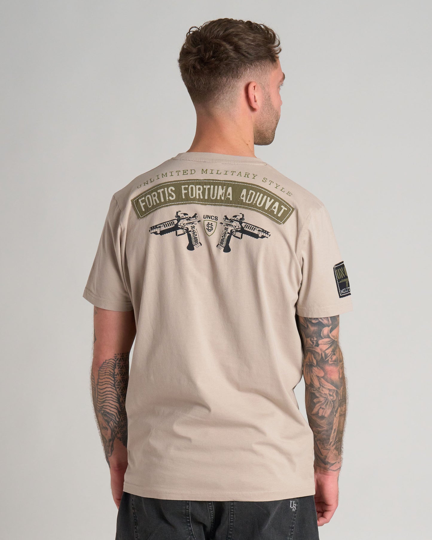 GUNS II Men's T-Shirt SAND