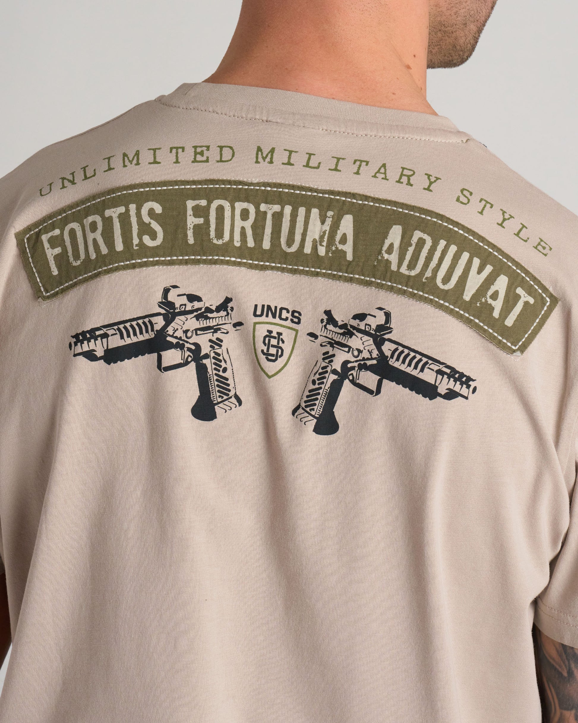 GUNS II Men's T-Shirt SAND