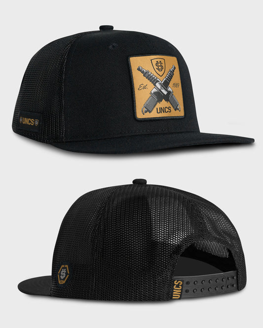 ENGINE Men's Cap BLACK/YELLOW
