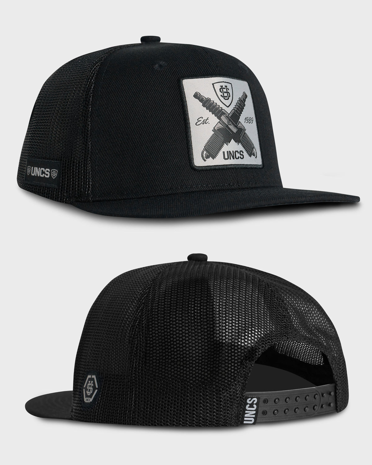 ENGINE Men's Cap BLACK/SILVER