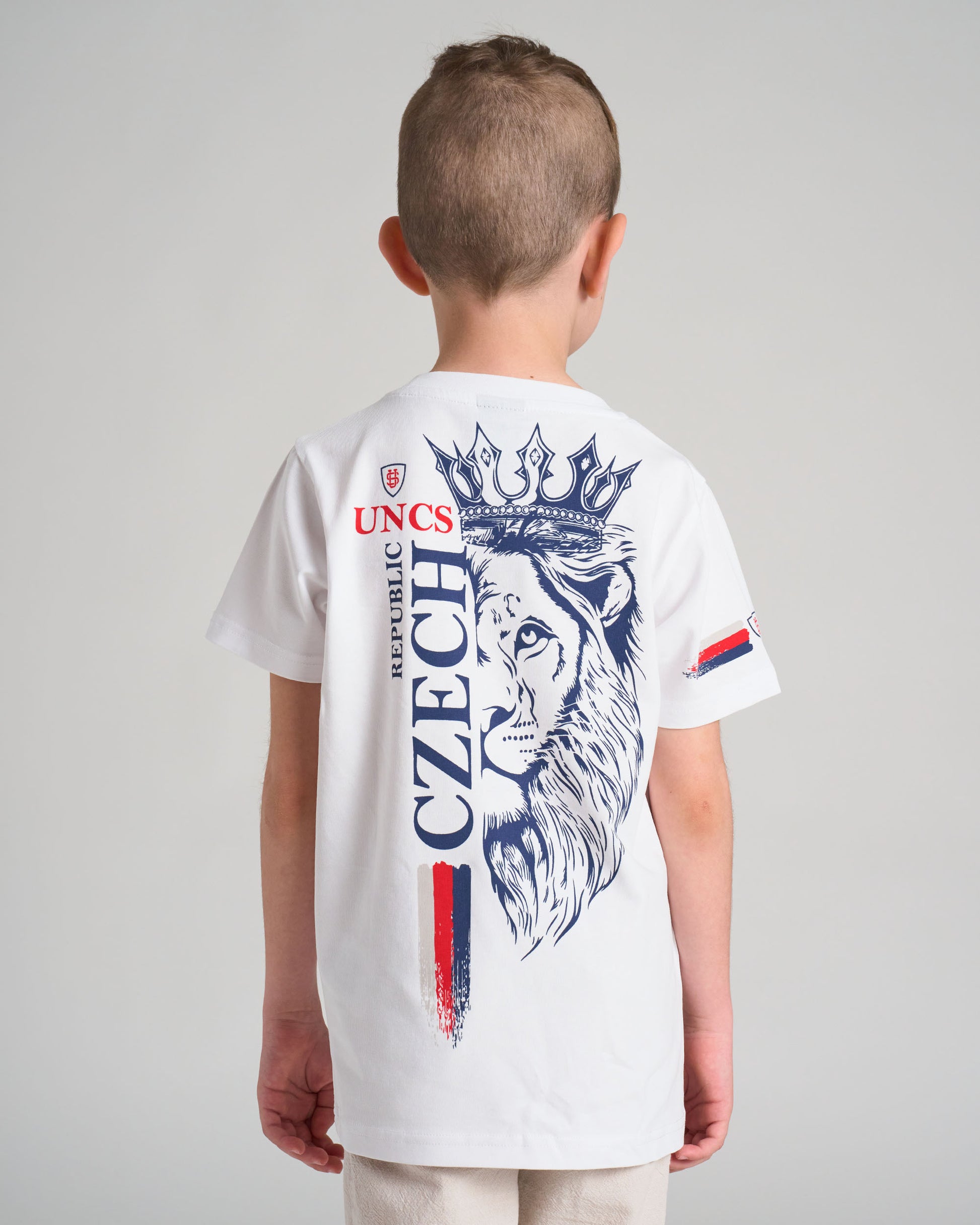 CZECH REPUBLIC Children's T-Shirt WHITE