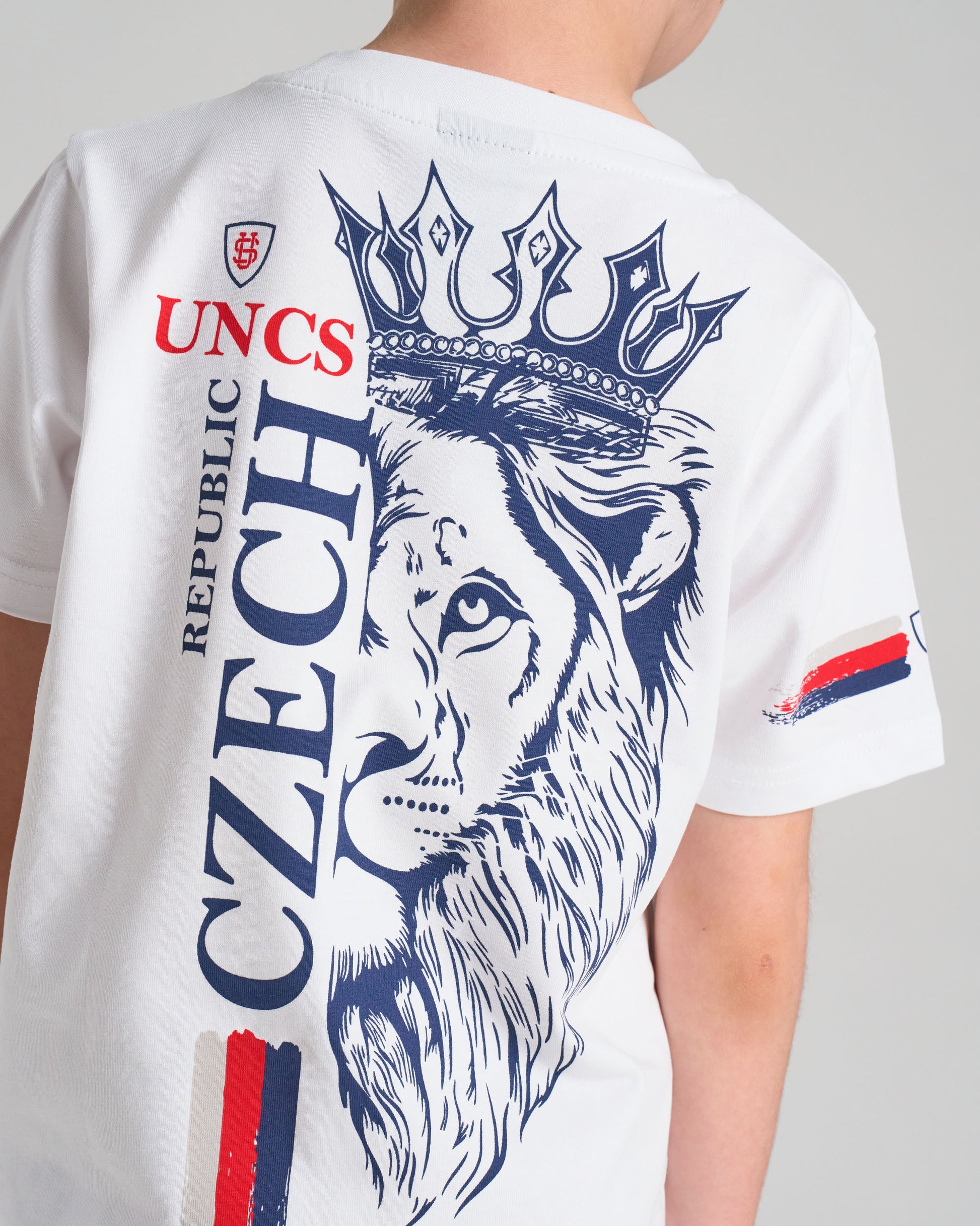 CZECH REPUBLIC Children's T-Shirt WHITE
