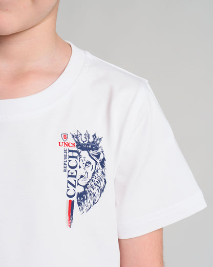 CZECH REPUBLIC Children's T-Shirt WHITE