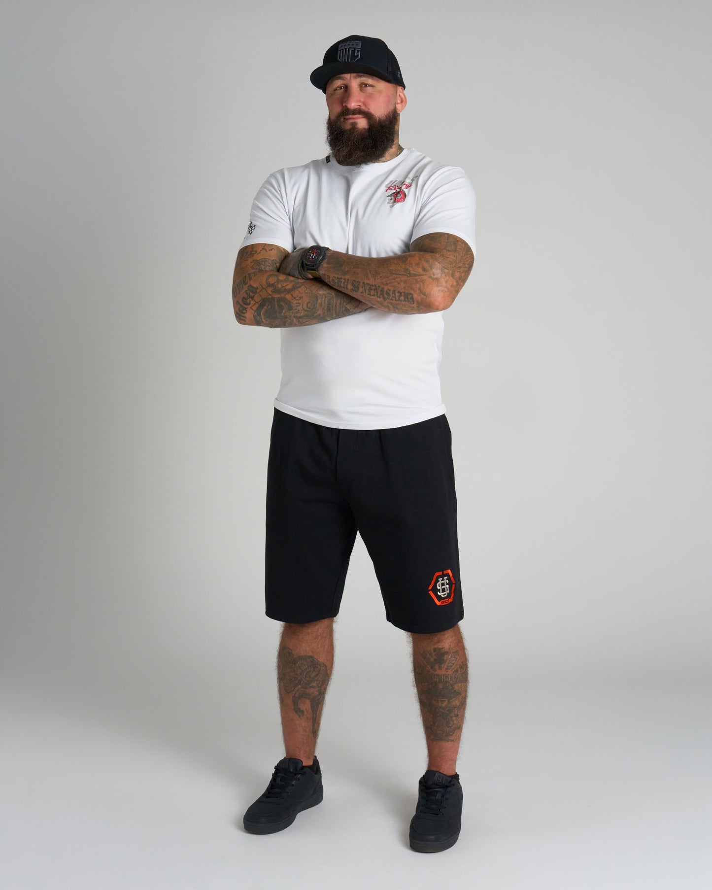 HEXAGON Men's Shorts BLACK