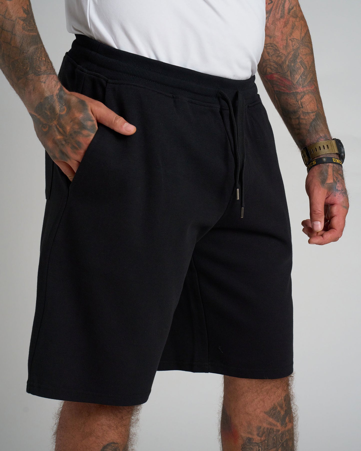 HEXAGON Men's Shorts BLACK
