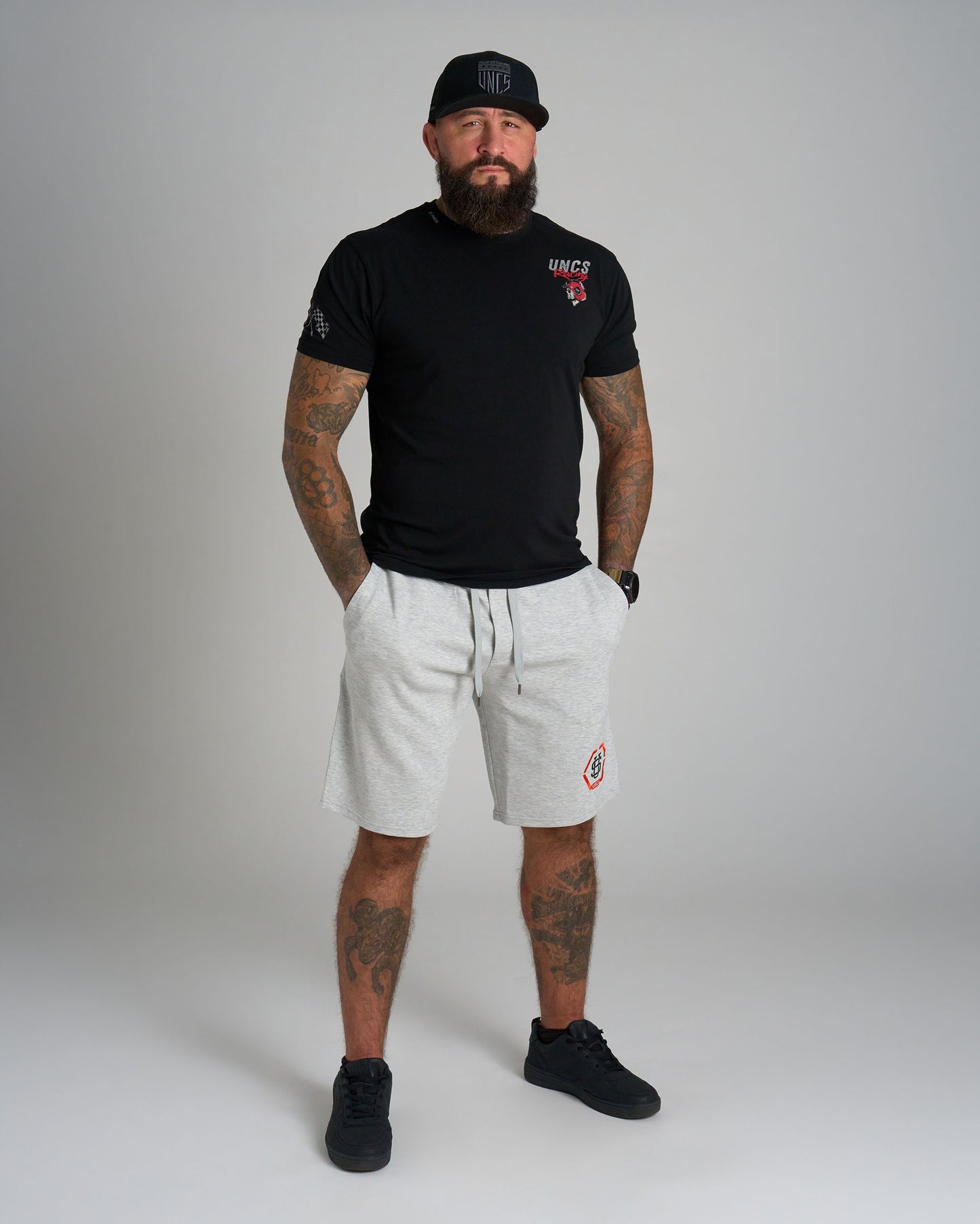 HEXAGON Men's Shorts GREY