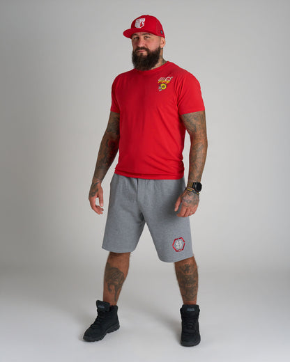HEXAGON Men's Shorts GREY MELANGE